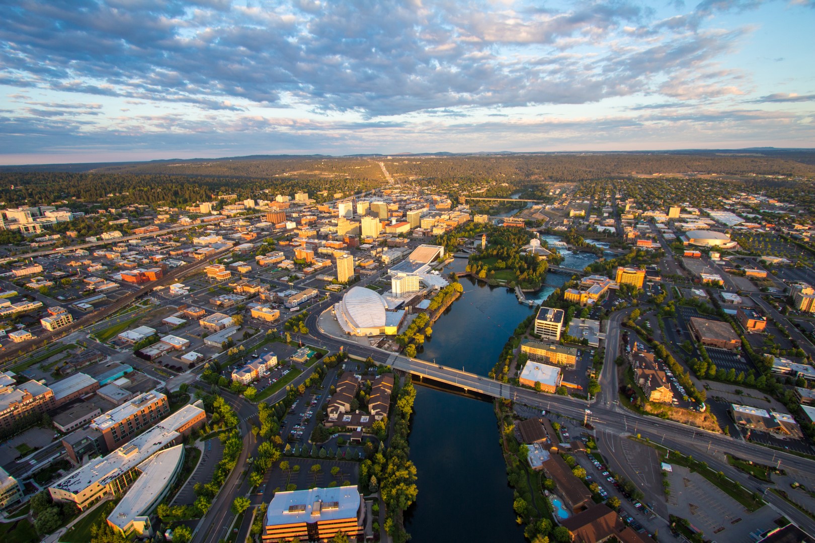Spokane Aerial Phoot
